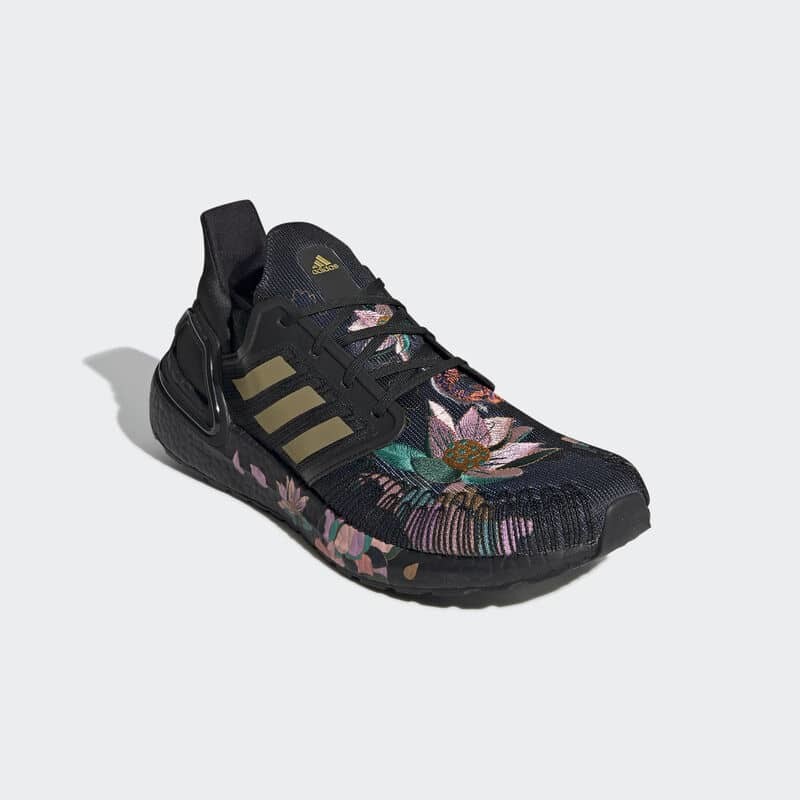 Adidas ultra boost black and pink best sale